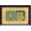 JOHN F KENNEDY JFK STAMP PIN